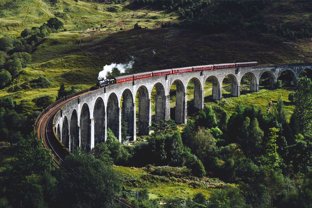 West Highlands rail line Scotland